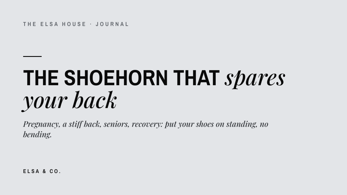 The best shoehorn for pregnancy, back pain, and limited mobility